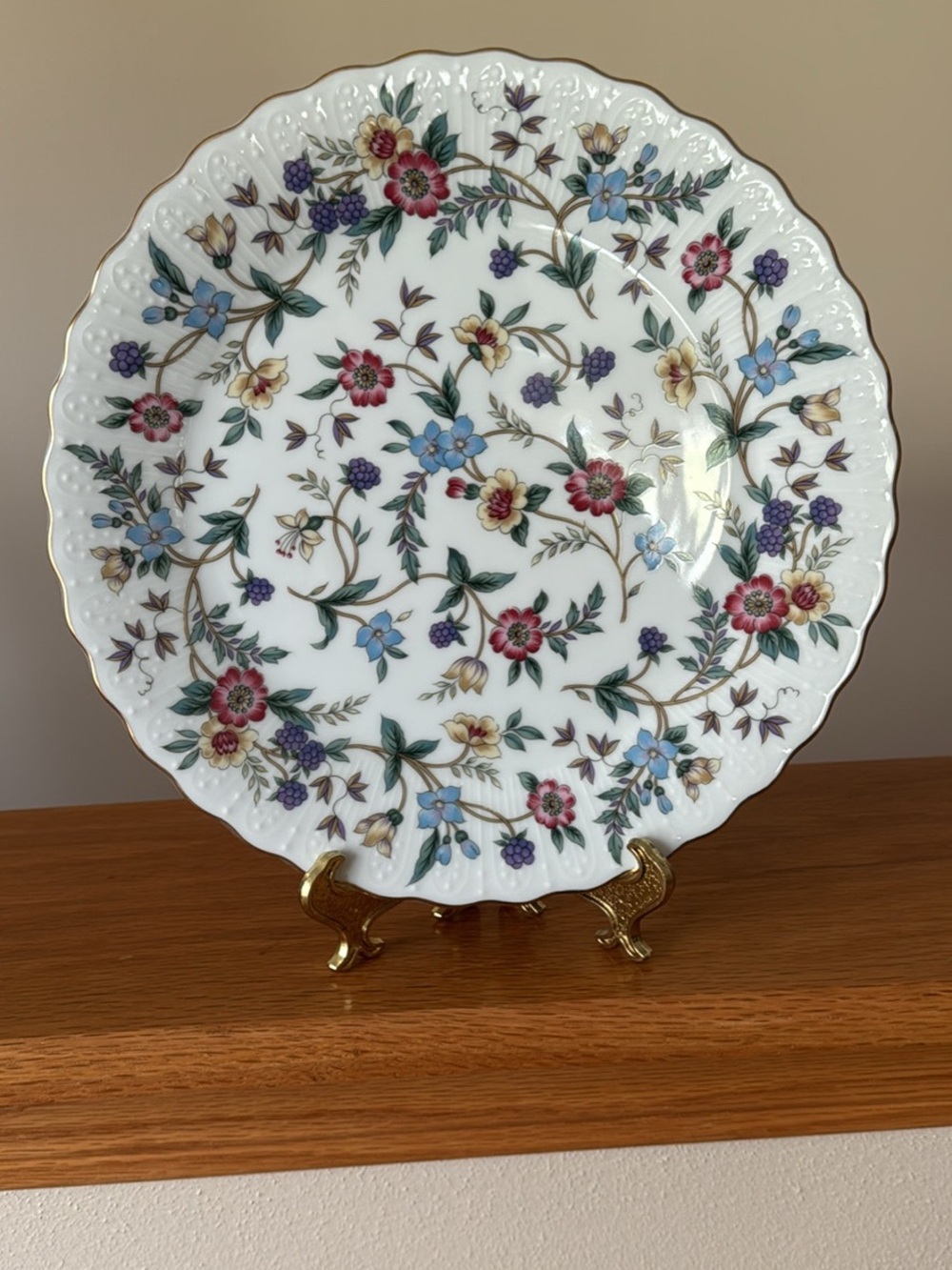 “Wild Flowers” Dinner Plate